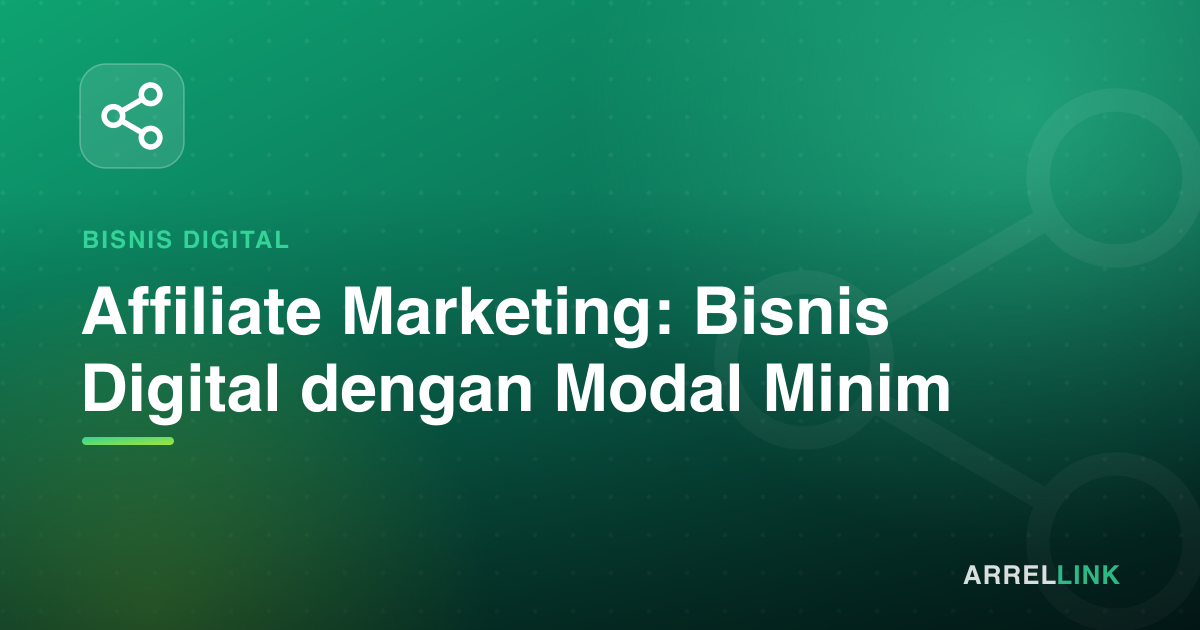 Ilustrasi artikel: Affiliate Marketing: Bisnis Digital dengan Modal Minim