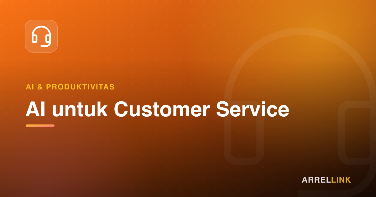 Ilustrasi artikel: AI untuk Customer Service