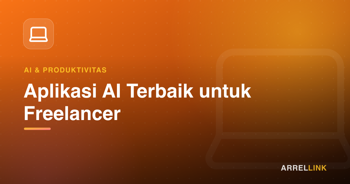 Ilustrasi artikel: Aplikasi AI Terbaik untuk Freelancer