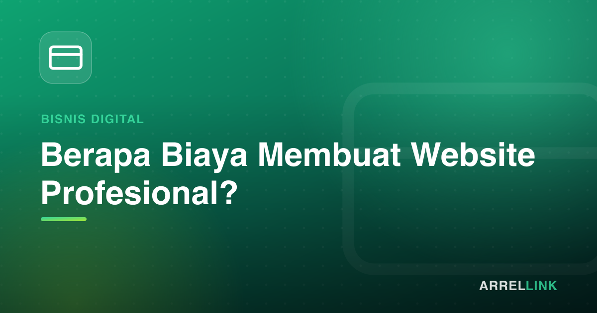 Ilustrasi artikel: Berapa Biaya Membuat Website Profesional?