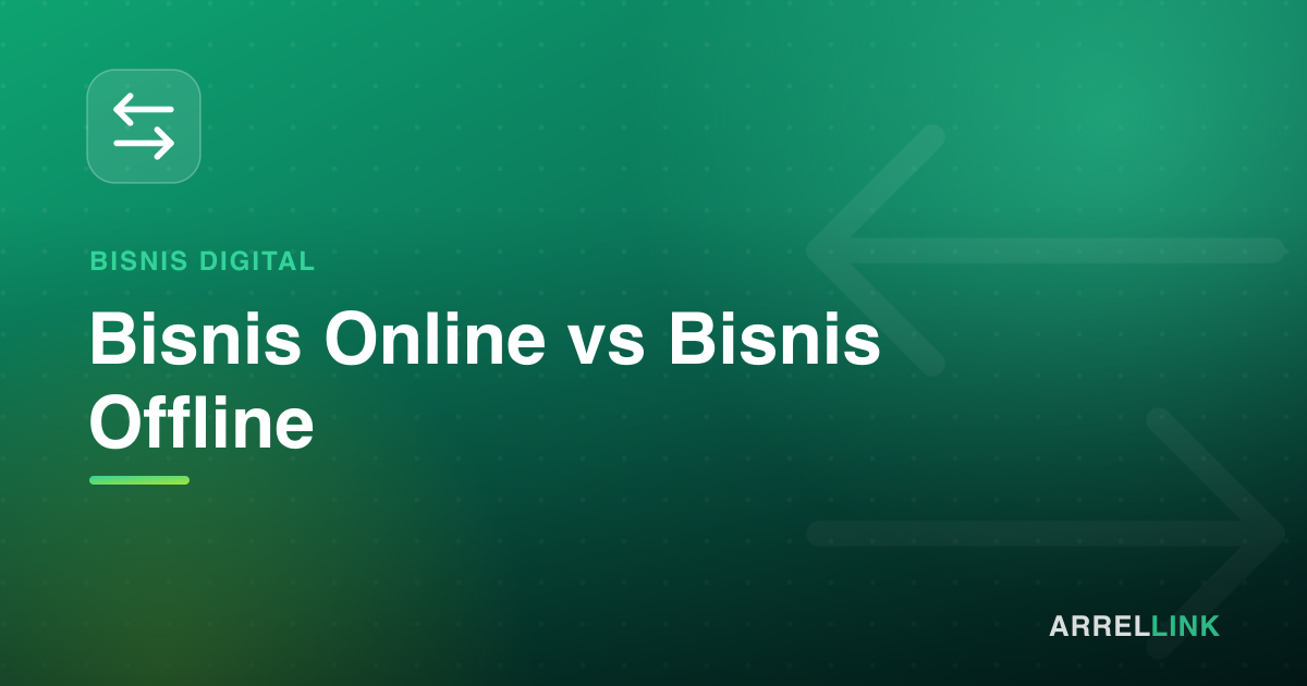 Ilustrasi artikel: Bisnis Online vs Bisnis Offline