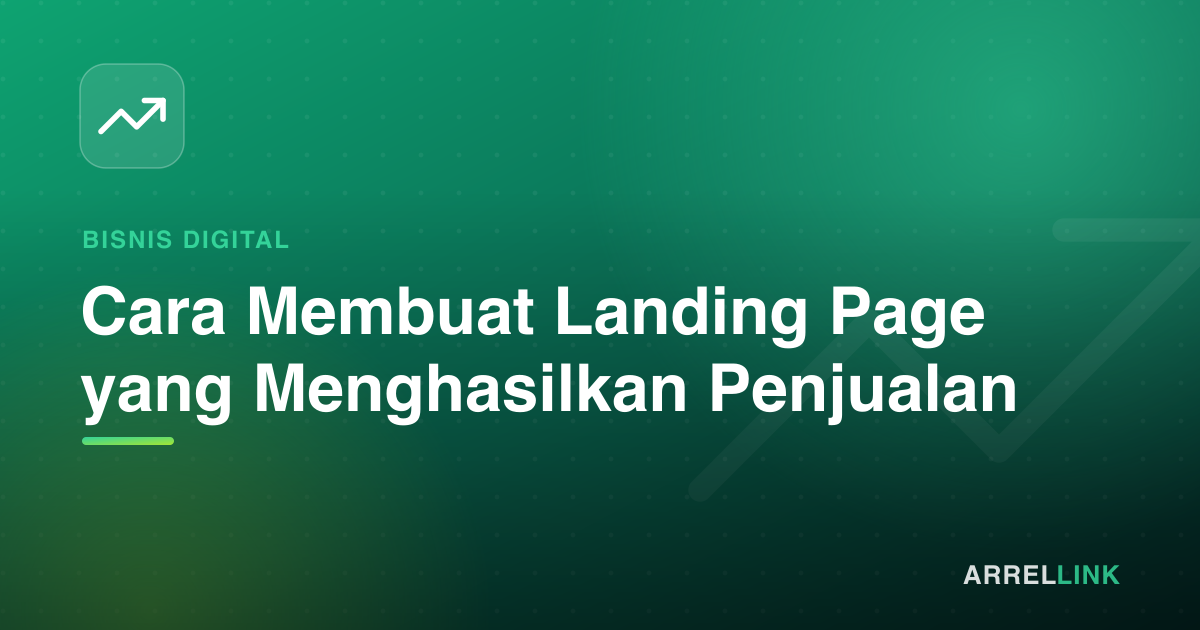 Ilustrasi artikel: Cara Membuat Landing Page yang Menghasilkan Penjualan