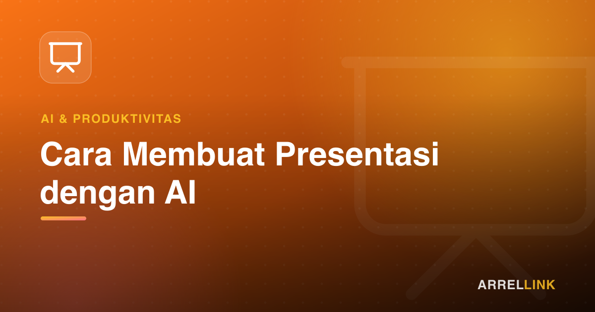 Ilustrasi artikel: Cara Membuat Presentasi dengan AI