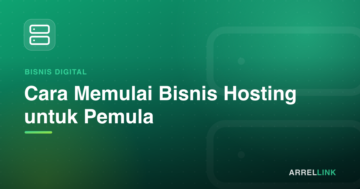 Ilustrasi artikel: Cara Memulai Bisnis Hosting untuk Pemula