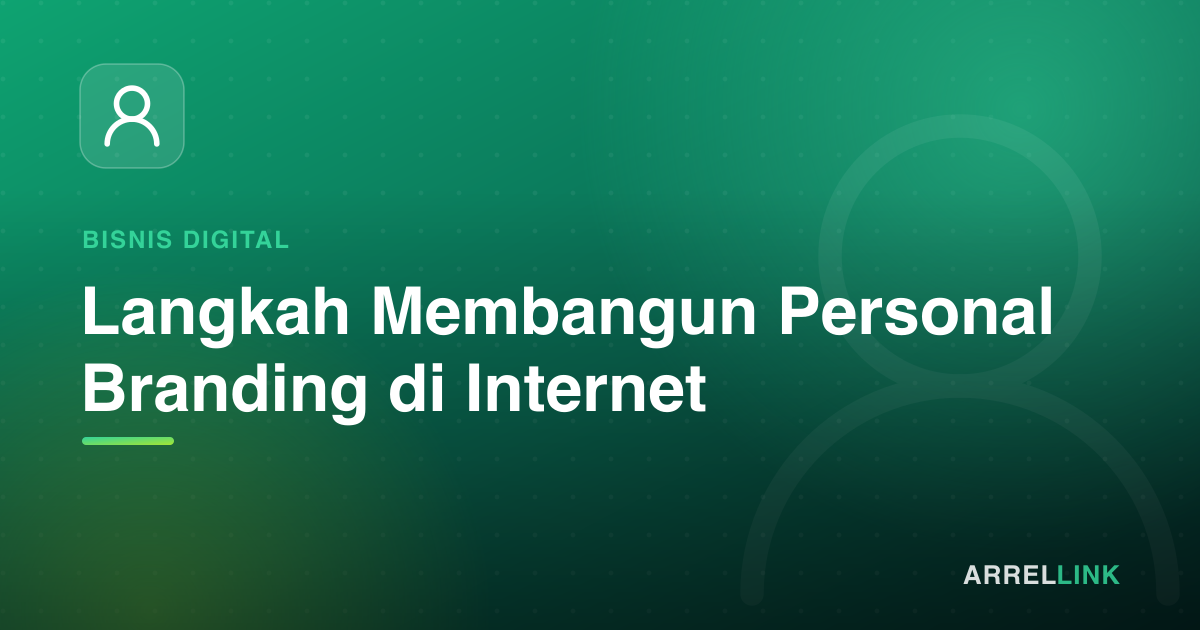 Ilustrasi artikel: Langkah Membangun Personal Branding di Internet