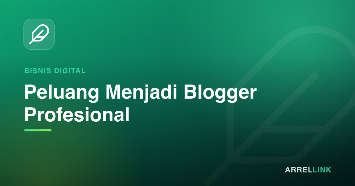 Ilustrasi artikel: Peluang Menjadi Blogger Profesional